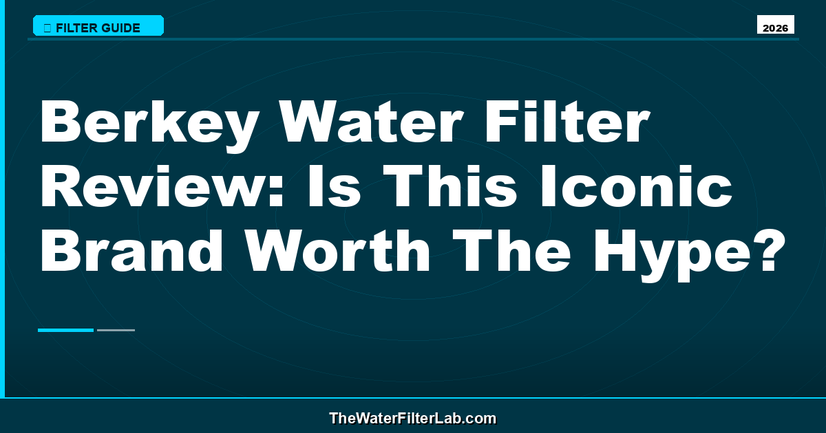 Berkey Water Filter Review: Is This Iconic Brand Worth The Hype?